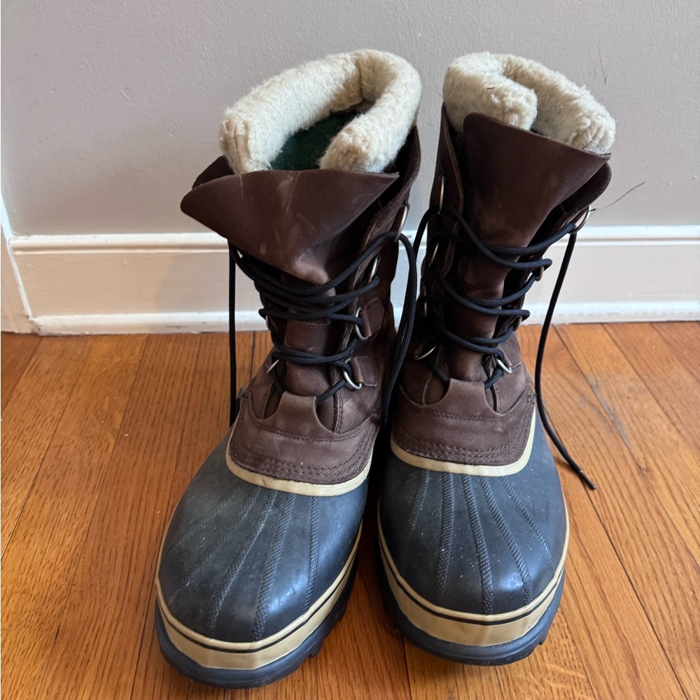 Sorel Men's Brown and Gray Snow Boots